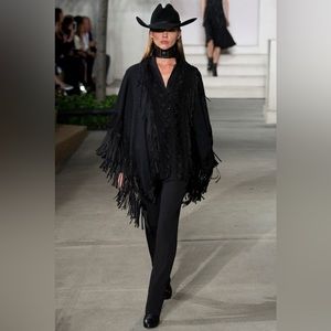 Ralph Lauren Purple Label Fringe Cover